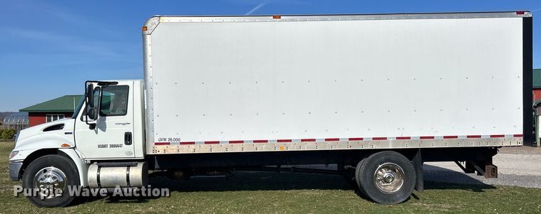 image for item DS0840 2013 International 4300M7 box truck