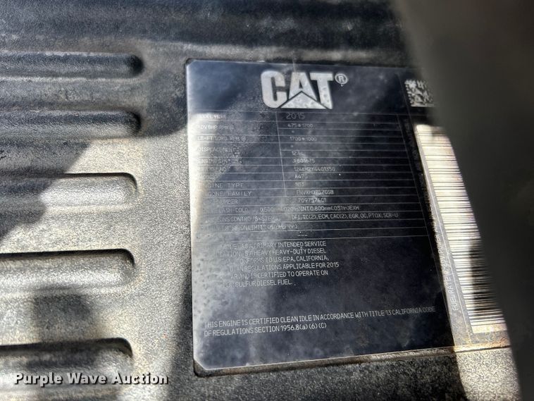 image for item EG1259 2016 Caterpillar CT660S semi truck