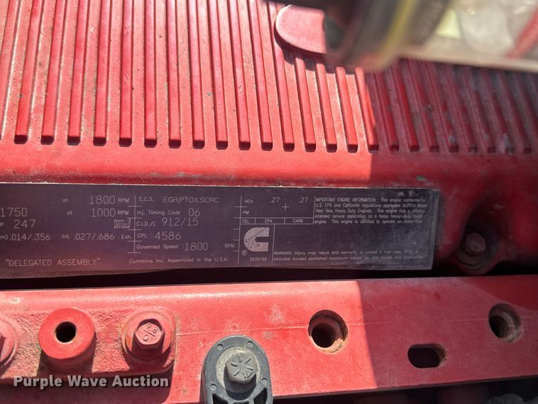 image for item EH3837 2017 International  PROSTAR  semi truck