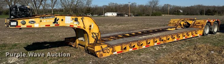 image for item EH6600 2006 Etnyre BlackHawk Q29370 lowboy equipment trailer