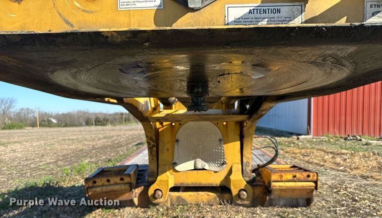 image for item EH6600 2006 Etnyre BlackHawk Q29370 lowboy equipment trailer