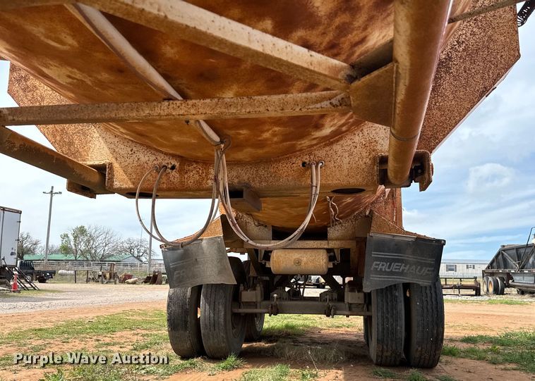 image for item EJ0335 1991 Fruehauf  DRXX-M2-32 end dump trailer