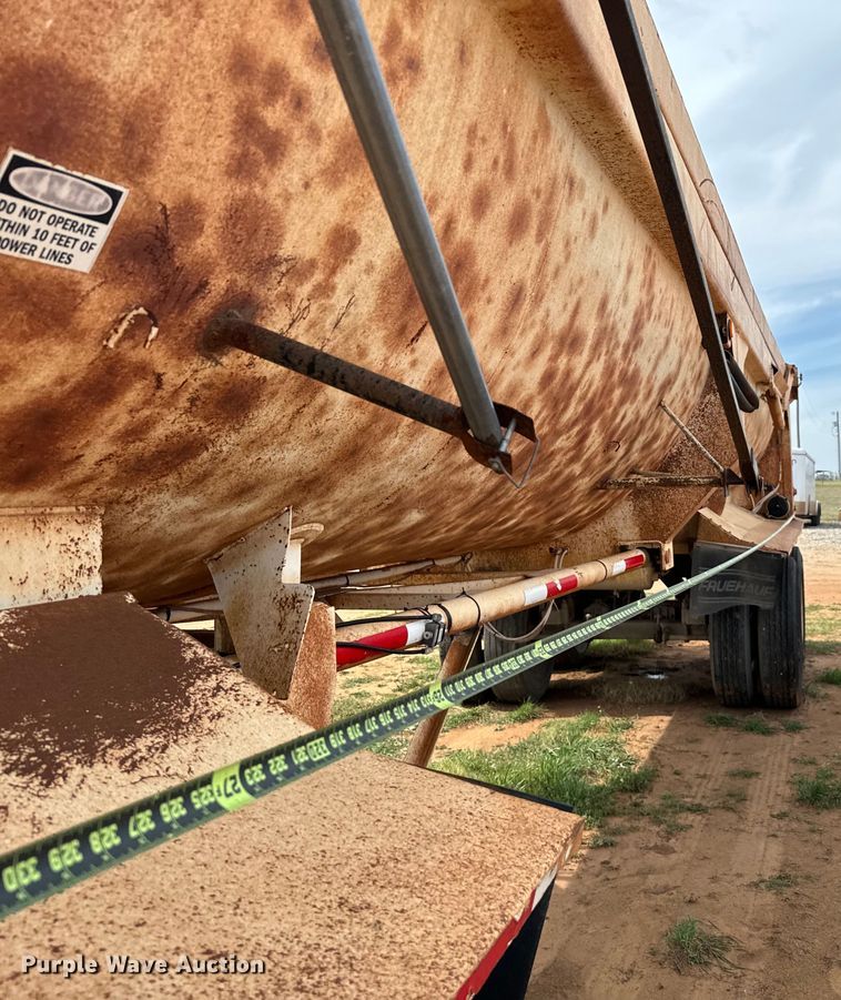 image for item EJ0335 1991 Fruehauf  DRXX-M2-32 end dump trailer