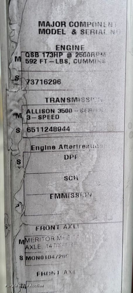 image for item EJ0348 2015 Autocar XSPotter yard truck