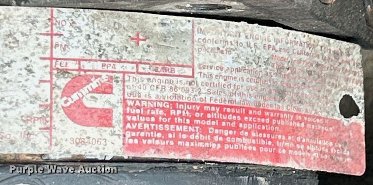 image for item EK4166 1998 Western Star 4964FX semi truck