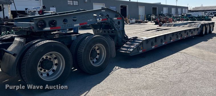 image for item EK4273 1993 Dynaweld  lowboy equipment trailer