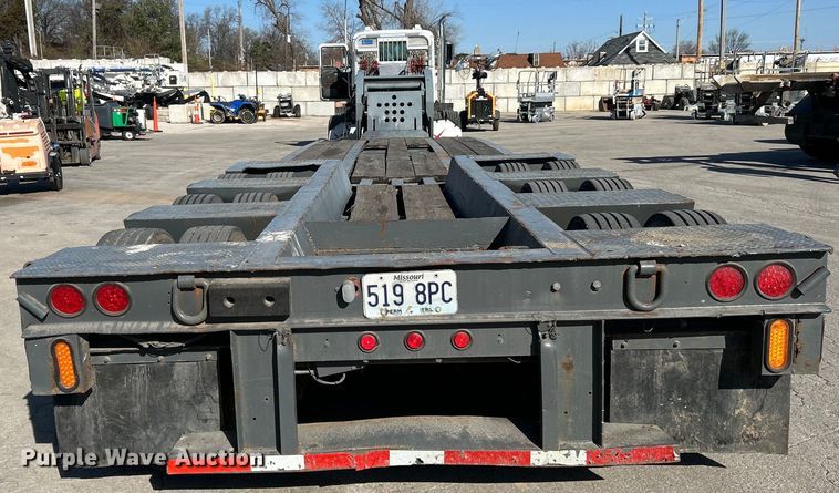image for item EK4273 1993 Dynaweld  lowboy equipment trailer