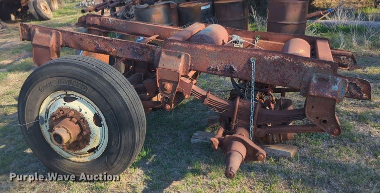 image for item NG9317 (4) axle assemblies