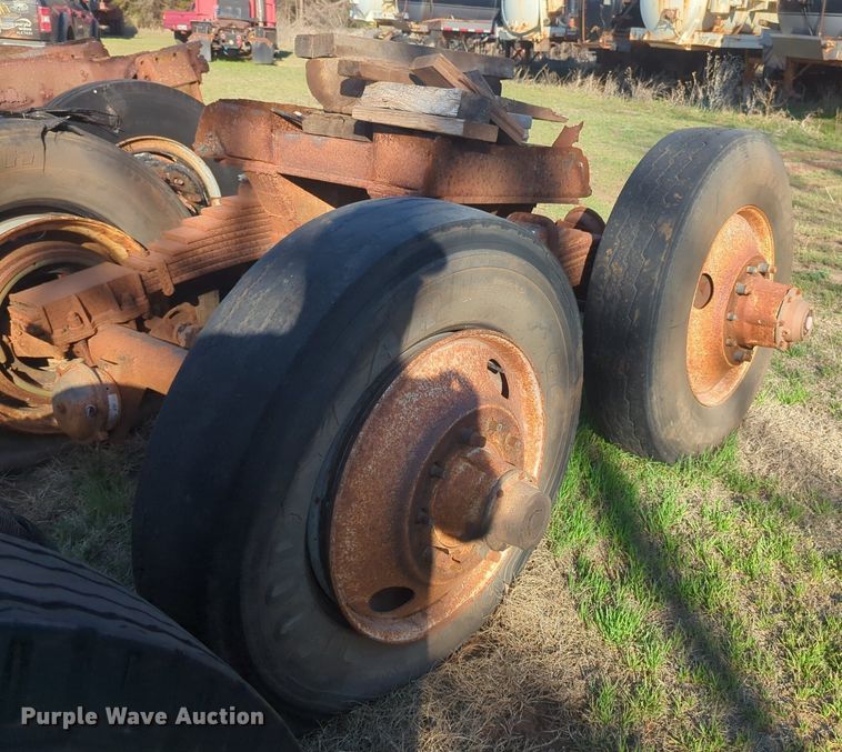 image for item NG9317 (4) axle assemblies