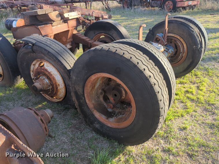 image for item NG9317 (4) axle assemblies