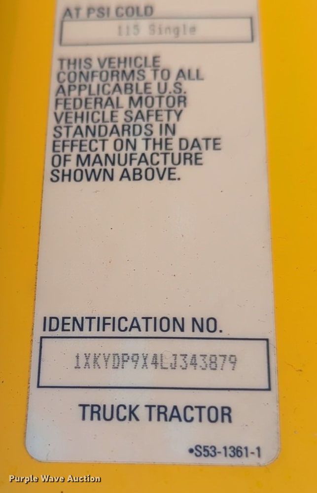 image for item NG9403 2020 Kenworth T680 semi truck