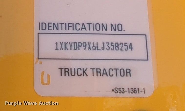 image for item NG9409 2020 Kenworth T680 semi truck