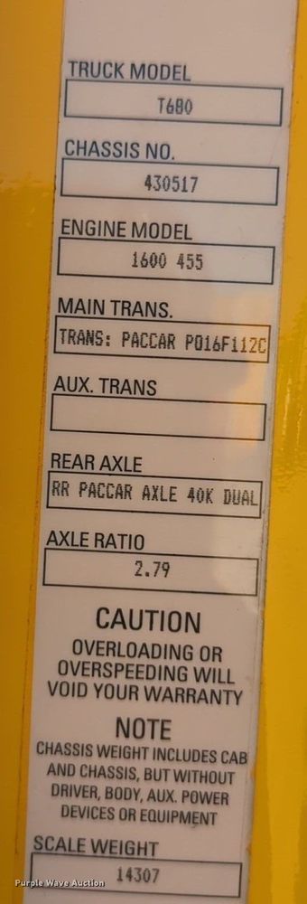 image for item NG9411 2020 Kenworth T680 semi truck