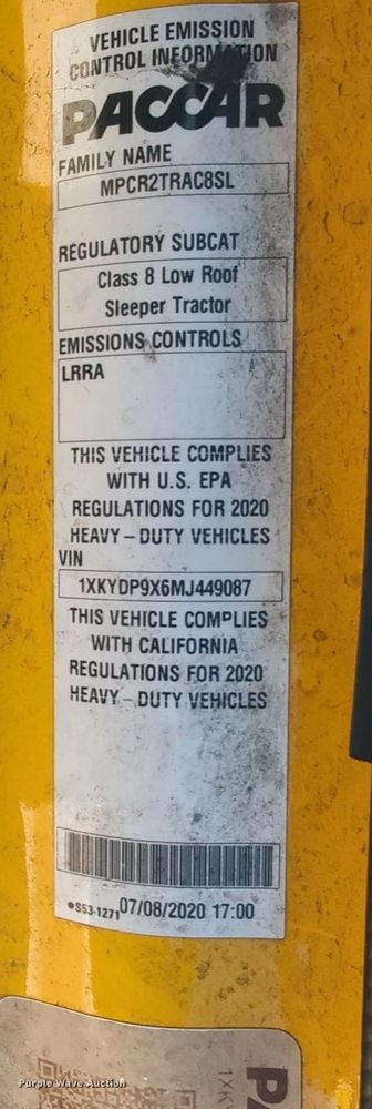 image for item NG9418 2021 Kenworth T680 semi truck