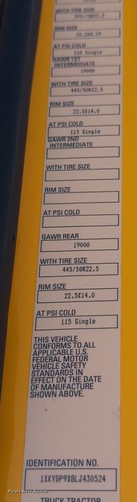 image for item NG9424 2020 Kenworth T680 semi truck