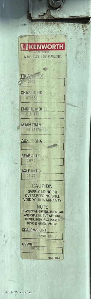 image for item NH9023 2004 Kenworth  T2000 semi truck