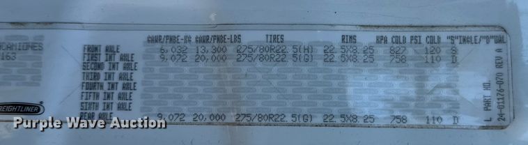 image for item NH9025 2015 Freightliner  Cascadia 125 CA125SLP semi truck