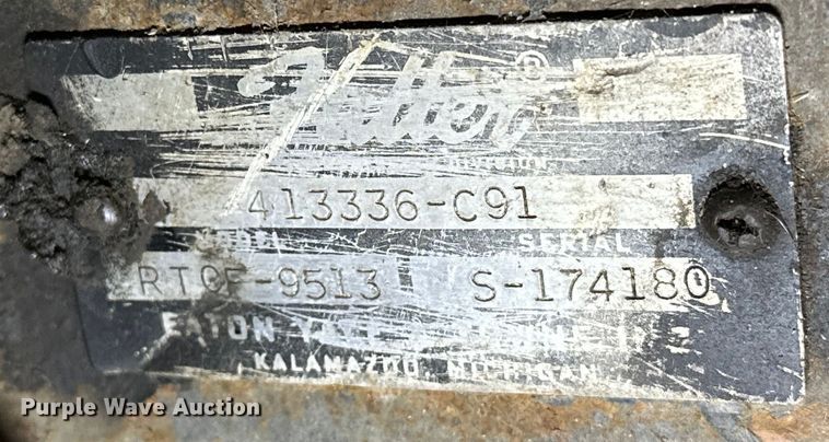 image for item OM9333 Eaton Fuller  RTOF-9513 transmission 