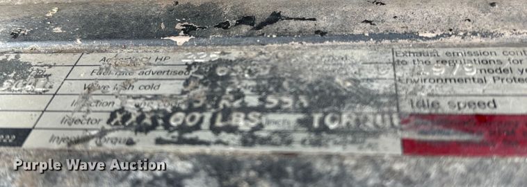 image for item OM9347 1979 Cummins  VT-225 engine