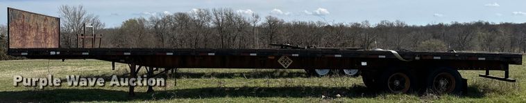image for item OM9984 1991 Fontaine  FTW-4-8048SLW flatbed trailer