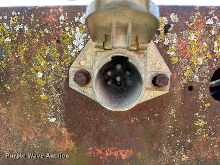 image for item OM9985 1968 Hobbs FBHCD-EP-40 flatbed trailer