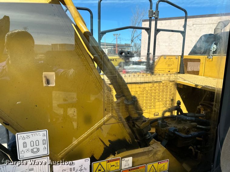 image for item DG0496 2011 Caterpillar 336EL excavator