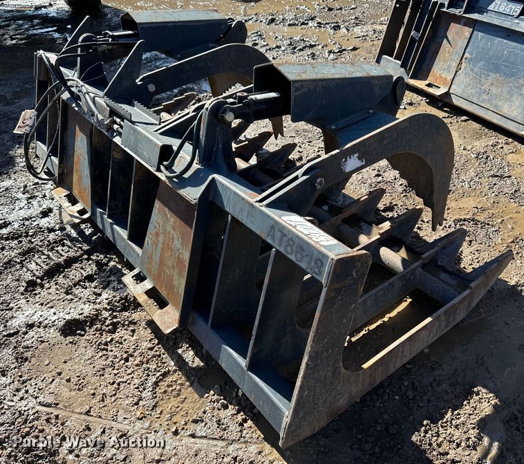 image for item DG0529 Stout XHD84-6 skid steer rock grapple bucket
