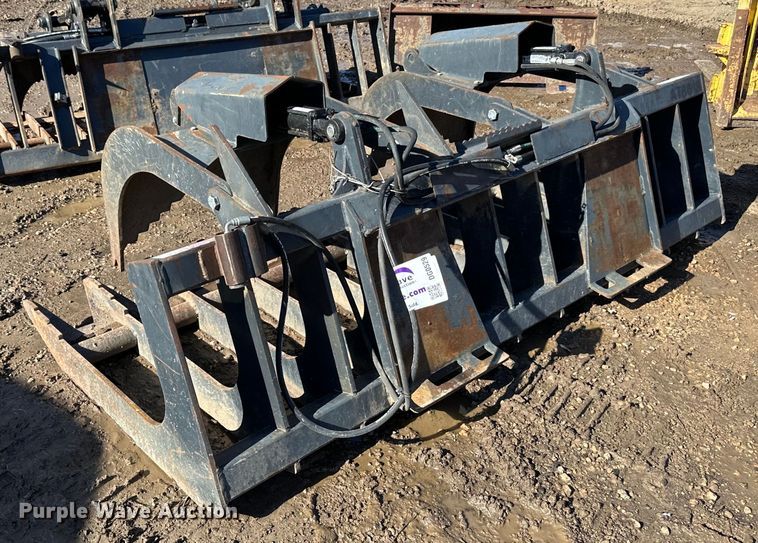 image for item DG0529 Stout XHD84-6 skid steer rock grapple bucket