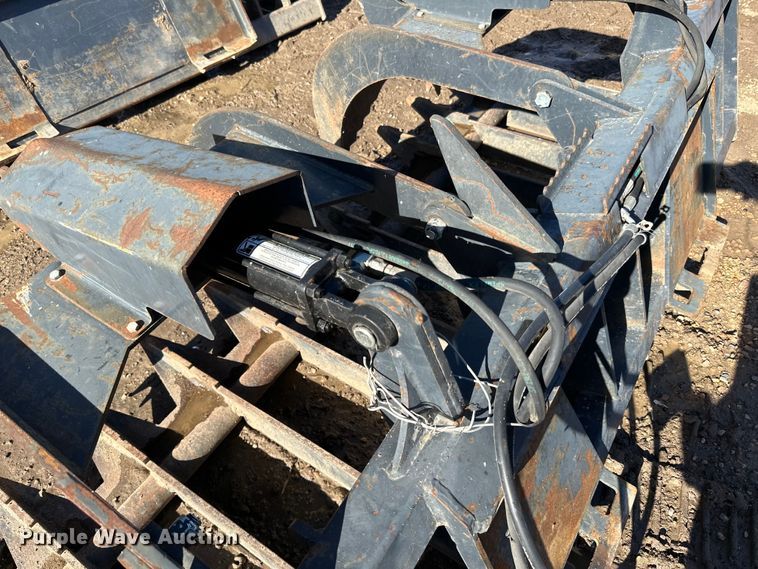 image for item DG0529 Stout XHD84-6 skid steer rock grapple bucket