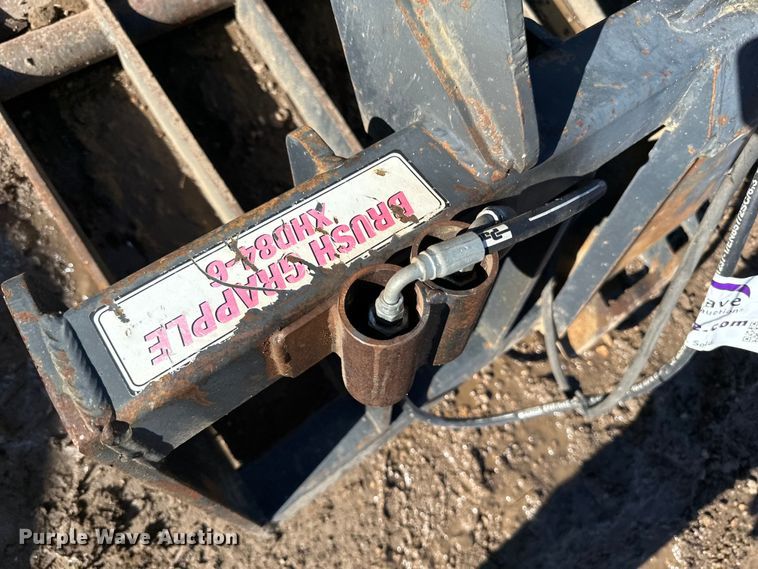 image for item DG0529 Stout XHD84-6 skid steer rock grapple bucket