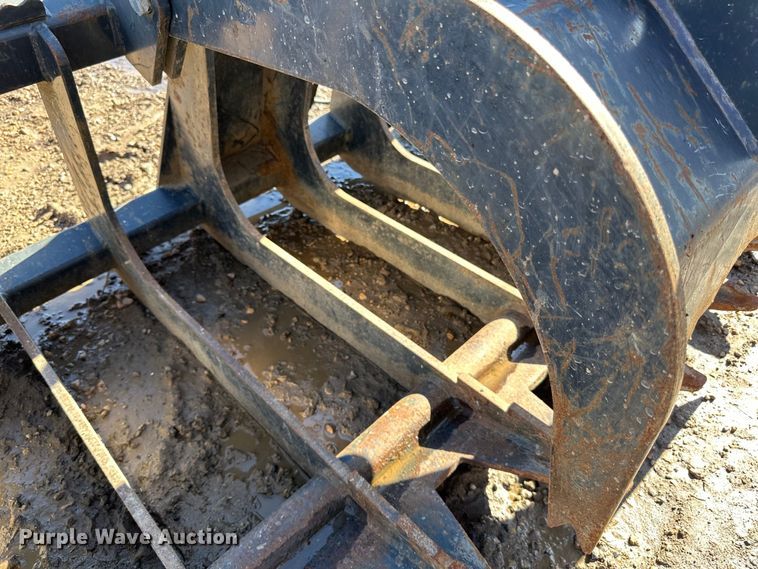 image for item DG0529 Stout XHD84-6 skid steer rock grapple bucket