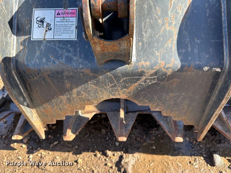 image for item DG0529 Stout XHD84-6 skid steer rock grapple bucket