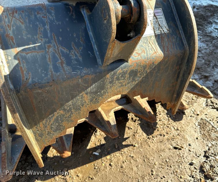 image for item DG0529 Stout XHD84-6 skid steer rock grapple bucket