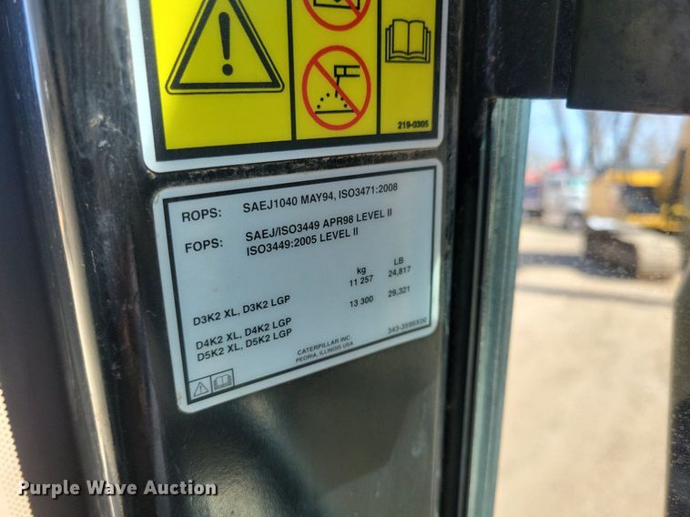 image for item DO3351 2012 Caterpillar D5K2  dozer