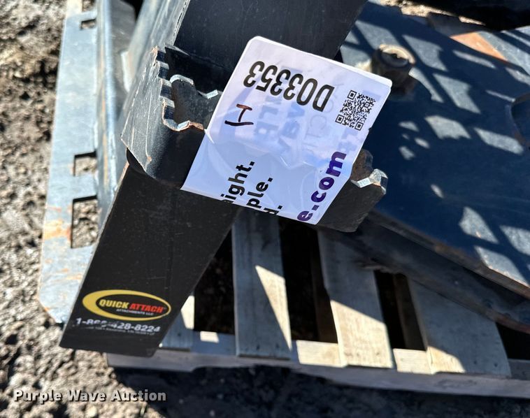 image for item DO3353 Quick Attach skid steer tree shear