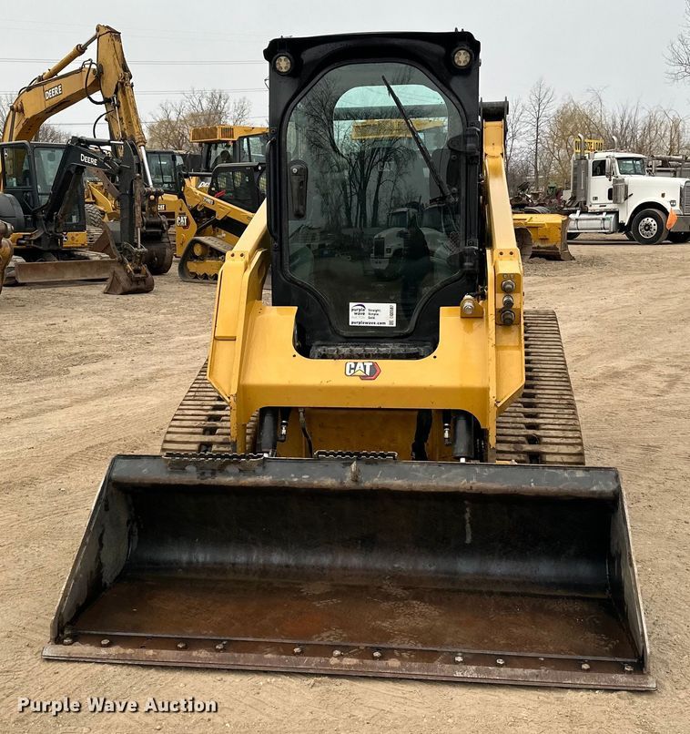 image for item DQ0587 2023 Caterpillar 259D3 tracked skid steer loader