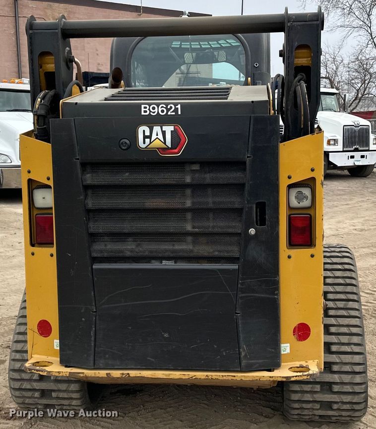 image for item DQ0589 2021 Caterpillar 259D3 tracked skid steer loader