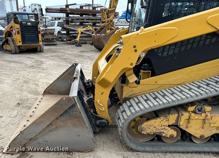 image for item DQ0589 2021 Caterpillar 259D3 tracked skid steer loader