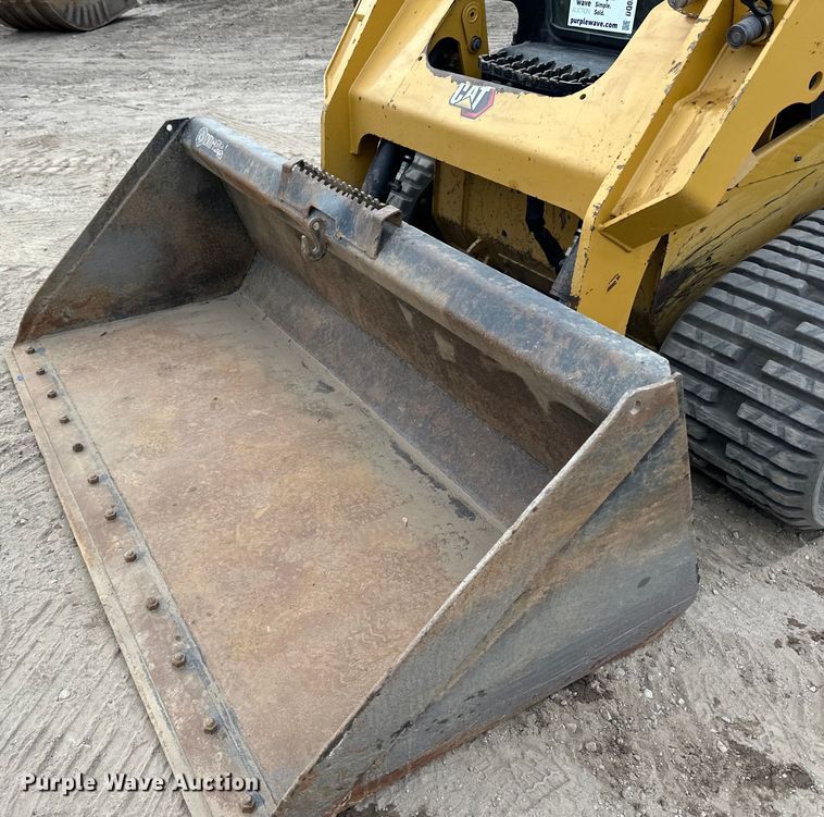 image for item DQ0589 2021 Caterpillar 259D3 tracked skid steer loader