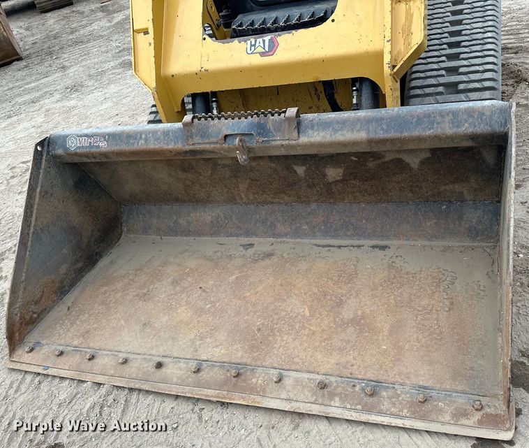 image for item DQ0589 2021 Caterpillar 259D3 tracked skid steer loader