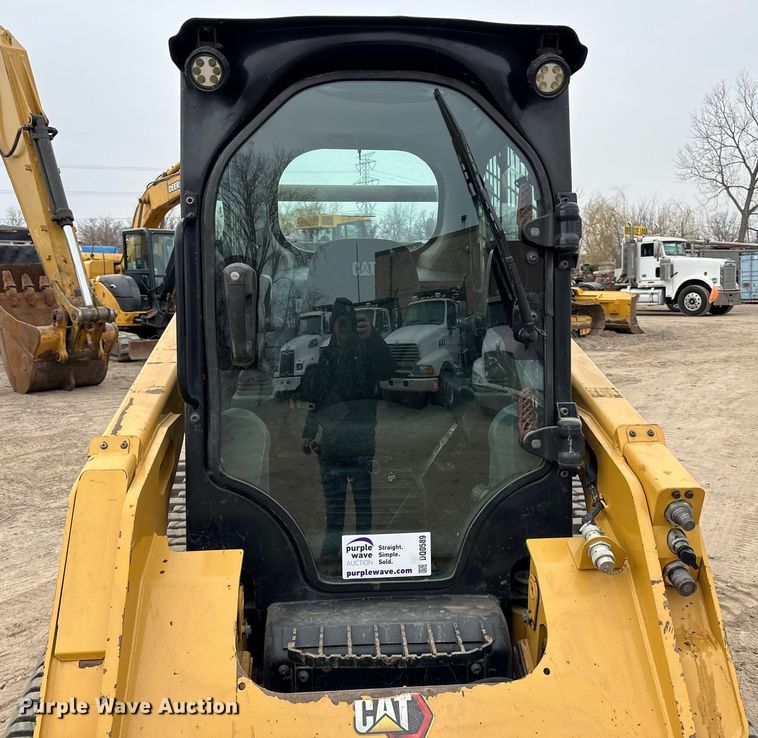 image for item DQ0589 2021 Caterpillar 259D3 tracked skid steer loader