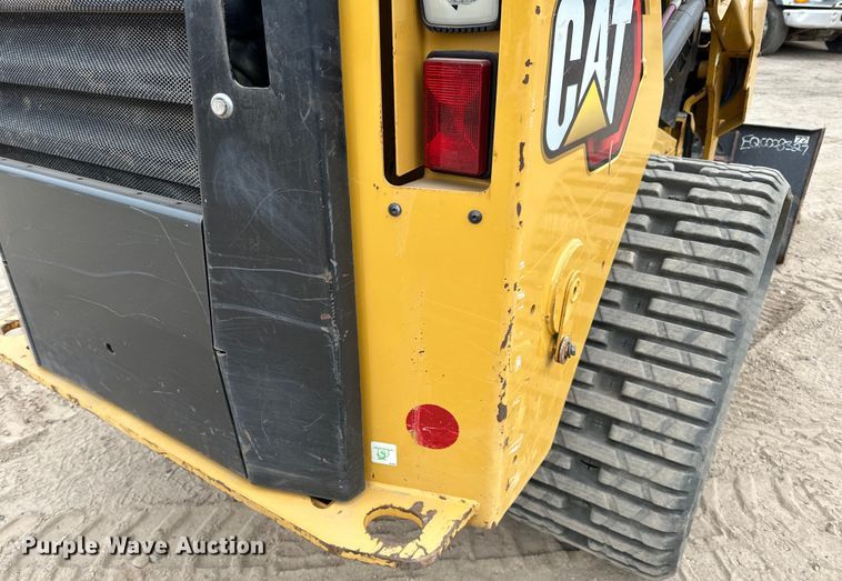 image for item DQ0589 2021 Caterpillar 259D3 tracked skid steer loader