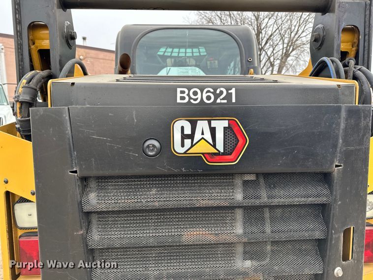 image for item DQ0589 2021 Caterpillar 259D3 tracked skid steer loader