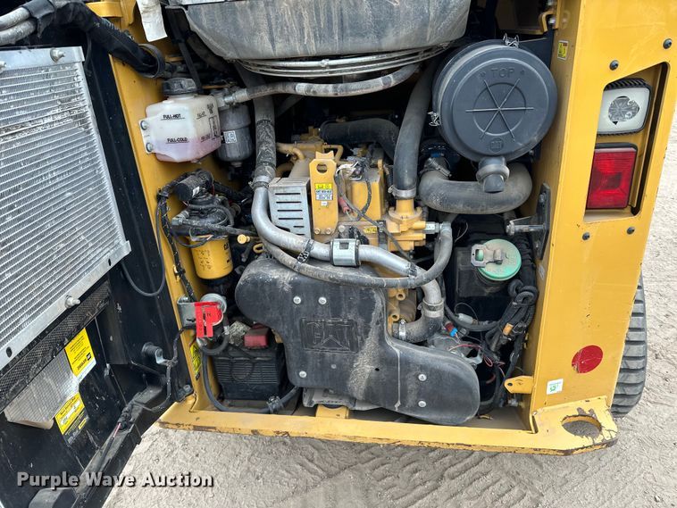 image for item DQ0589 2021 Caterpillar 259D3 tracked skid steer loader