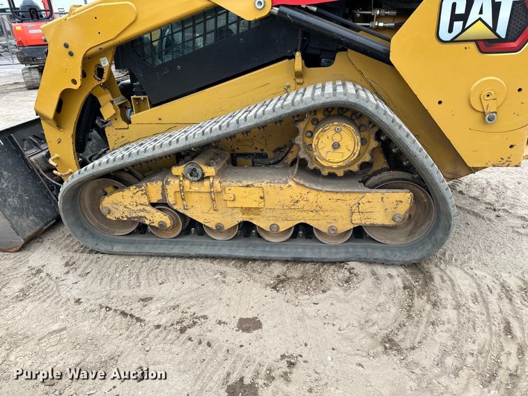 image for item DQ0589 2021 Caterpillar 259D3 tracked skid steer loader