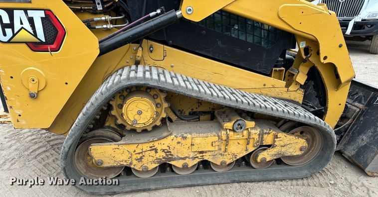image for item DQ0589 2021 Caterpillar 259D3 tracked skid steer loader