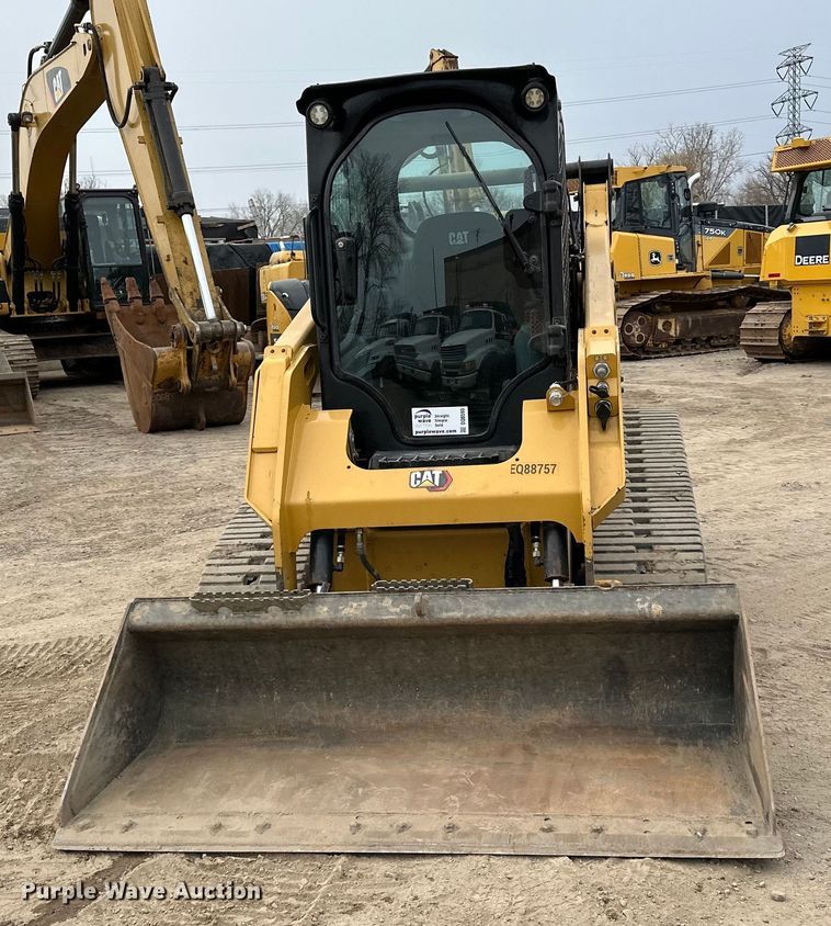 image for item DQ0590 2023 Caterpillar  259D3 tracked skid steer loader