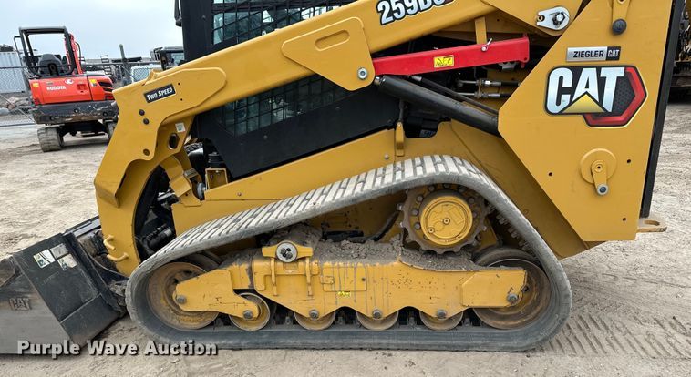 image for item DQ0590 2023 Caterpillar  259D3 tracked skid steer loader