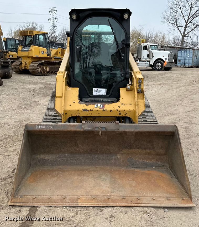 image for item DQ0592 2020 Caterpillar  259D3 tracked skid steer loader