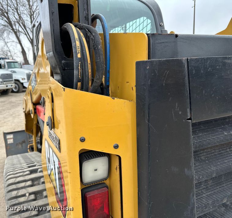 image for item DQ0592 2020 Caterpillar  259D3 tracked skid steer loader